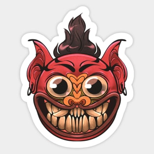 Smiling monster Sticker